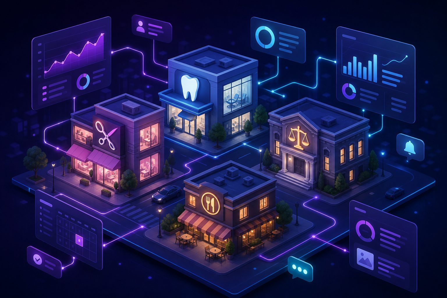 Negocios locales conectados con herramientas de crecimiento digital — Adsify